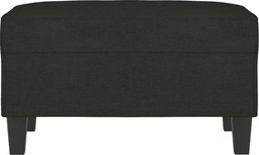 vidaXL Υποπόδιο Μαύρο 70 x 55 x 41 εκ. Υφασμάτινο