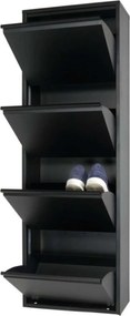 Shoe Cabinet Marino 4 - Black Black