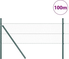 vidaXL Φράχτης Συρμάτινου Φράχτη 100 x 0,5 μ (Π x Υ)