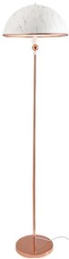 Φωτιστικό Δαπέδου DCR171181F White &amp; Copper Metal