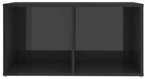 vidaXL Έπιπλα Τηλεόρασης 2 τεμ. Γυαλ. Γκρι 72x35x36,5 εκ. Επεξ. Ξύλο