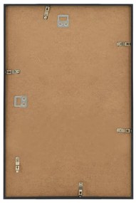 vidaXL Κορνίζες Κολάζ Τοίχου 3 τεμ. Μαύρες 42 x 59,4 εκ MDF