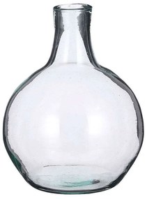 Βάζο Γυάλινο 7550-8 18x18x24cm Clear Supergreens Glass