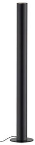 Επιδαπέδιο Φωτιστικό Tube 176X25 Mαύρο 39003700 Viokef-39003700-Μαύρο 39003700