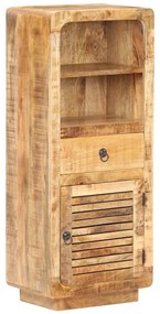 vidaXL Ντουλάπι με Συρτάρι/Ράφια 45x32x110 εκ. Ακατέργαστο Ξύλο Μάνγκο