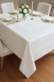 Stewehome Αδιάβροχο τραπεζομάντηλο τραπεζαρίας από πολυεστέρα με ζακάρ ύφανση 160x220 cm
