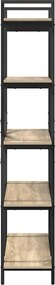 vidaXL Ράφι Βιβλίων Δρύς Sonoma 100 x 33,5 x 178 εκ Επεξεργασμένο ξύλο