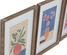 Πίνακας Home ESPRIT Κρυστάλλινο Έλατο 30 x 2,5 x 40 cm