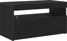 vidaXL Ντουλάπι TV Μαύρη Οξυά 75 x 35 x 40 εκ. Επεξεργασμένο ξύλο