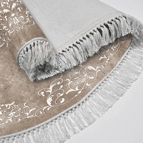 Bathmat Set (2 Pieces) 410616 - O - Beige Beige
White