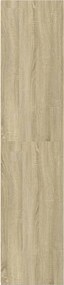 vidaXL Ντουλάπι Sonoma δρυς 50x41x185 εκ. από Επεξεργασμένο Ξύλο
