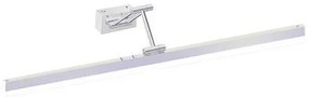 Απλίκα Φωτιστικό Μπάνιου LED 16W Νίκελ IP44 3CCT 80cm Arte Illumina Lano 144-80564 Eurolamp-144-80564-Νίκελ Ματ 144-80564