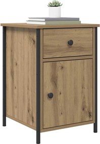 vidaXL Κομοδίνο Artisan Oak 40 x 42 x 60 εκ. Επεξεργασμένο ξύλο