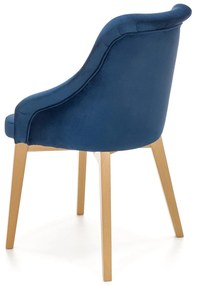 TOLEDO 2 chair, color: honey oak / MONOLITH 77 DIOMMI V-PL-N-TOLEDO_2-D.MIODOWY-MONOLITH77