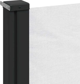 vidaXL Σκίαστρο Πλαϊνό Συρόμενο Λευκό 170 x 300 εκ.