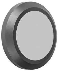 Απλίκα LED Εξωτερικού Χώρου Eurolamp 145-52107 Dark Grey 3CCT