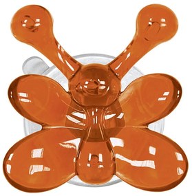 Κρεμάστρα Μπάνιου Crazy Hooks Butterfly Lisa 7,1x7,5cm Orange Kleine Wolke Θερμοπλαστικό