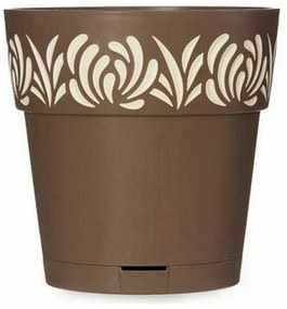 Αυτοποτιστικη Γλάστρα Stefanplast Gaia Καφέ Πλαστική ύλη 19 x 19 x 19 cm (12 Μονάδες)
