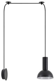 SE21-BL-4-NM1W-MS3 ADEPT TUBE Black Matt Wall Lamp Black Metal Shade+ HOMELIGHTING 77-8817