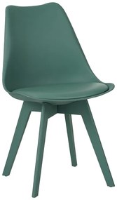 Καρέκλα Gaston I pakoworld PP-PU σε μέντα απόχρωση 48.5x53.5x81.5εκ