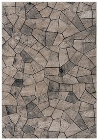 Beauty Home Σετ Κρεβατοκάμαρας 3τμχ Serena Art 9837 (67x140+67x140+67x230) Μπεζ,Γκρι