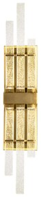 Artekko Artekko Zucca Χρυσό Μέταλλο Φωτιστικό Απλίκα (20x9x107)cm 70616CE-DS