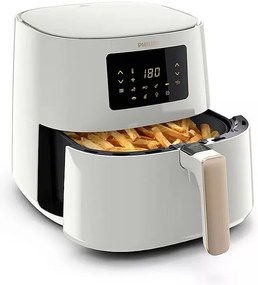 Philips HD9280/30 Φριτέζα Αέρος με Αποσπώμενο Κάδο 6.2lt, 2000W, Λευκή