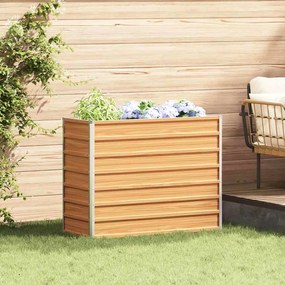 Υπερυψωμένη Ζαρντινιέρα Ανοιχτό καφέ 100 x 40 x 77 cm