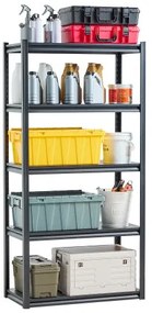 VEVOR Storage Shelves 18&quot; D x 36&quot; W x 72&quot; H 5-tier Garage Storage Shelving