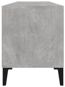 vidaXL Έπιπλο Τηλεόρασης Γκρι Σκυρ. 100 x 34,5 x 44,5 εκ. Επεξ. Ξύλο
