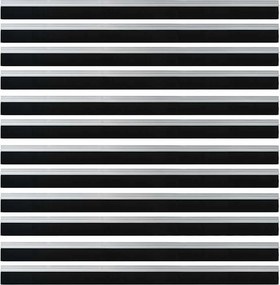 vidaXL Αυτοκόλλητες σφραγίδες πόρτας 12 pcs Ασημί 100 cm