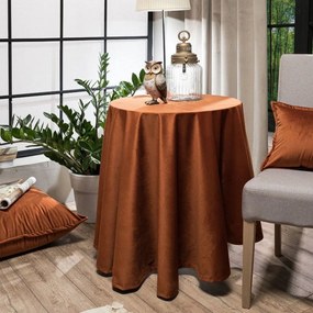 Τραπεζομάντηλο Velvet 05 Terra Teoran Διάμετρος 180cm Φ180 Cotton-Acrylic