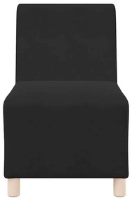 vidaXL Μοναδικός Καναπές χωρίς Χερούλια 3 pcs Μαύρο 55 x 74 x 82 εκ.