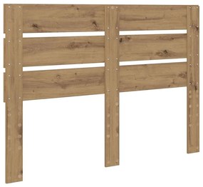vidaXL Κεφαλάρι Artisan Oak 150 cm Επεξεργασμένο ξύλο