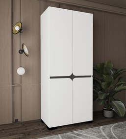 Ντουλάπα Λευκό DREIN 90x52x210