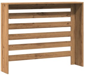 vidaXL Κάλυμμα Καλοριφέρ Αρτισιανή Δρυς 104x20x82εκ Επεξεργασμένο Ξύλο