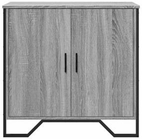 Μπουφές Γκρι Sonoma 78x35,5x74,5 εκ. από Επεξεργασμένο Ξύλο - Γκρι