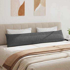 vidaXL Μαξιλάρι Καναπέ 2 pcs Σκούρο Γκρι 200 x 40 εκ.