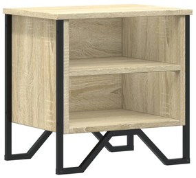 vidaXL Κομοδίνο Χρώμα Sonoma Δρυς 40 x 30 x 40 εκ. από Επεξ. Ξύλο