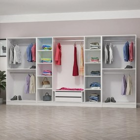 Γκαρνταρόμπα KALE 52x315x190