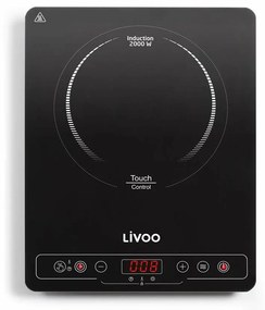 Ηλεκτρική Εστία Livoo DOC235 2000 W Μαύρο