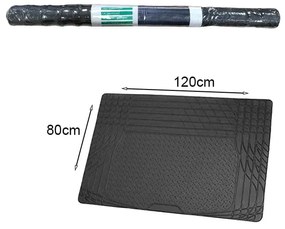 Λαστιχένιο πατάκι πορτ μπαγκάζ 120 x 80cm- Universal trunk mat