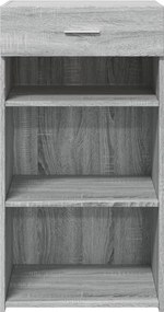 vidaXL Ντουλάπι Γκρι Sonoma 50x42,5x93 εκ. από Επεξεργασμένο Ξύλο