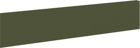 VidaXL Περίγραμμα γκαζόν 20 τμχ. 100 x 22 εκ Steel Λαδί