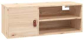 vidaXL Ντουλάπια Τοίχου 2 τεμ. 80x30x30εκ. από Μασίφ Ξύλο Πεύκου