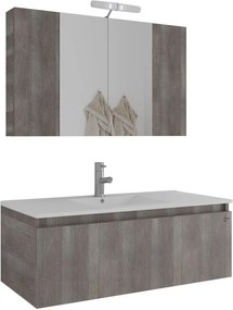 Bathroom Set LIBERTY 100 Γκρί Ανοιχτό