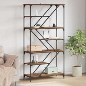 vidaXL Ράφι Βιβλίων 9 επιπέδων 91 x 36 x 176 εκ Επεξεργασμένο Ξύλο