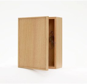 Ντουλάπι Κλειδιών Τοίχου NT - Ξύλο Δρυός Φυσική Απόχρωση W19,8 x D9,5 x H25 cm ANDERSEN