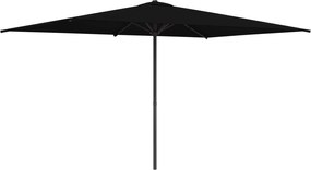 vidaXL Ομπρέλα Κήπου 200 x 300 cm Πολυεστέρας Ορθογώνιος Μαύρο