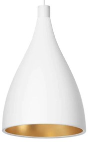 Φωτιστικό Οροφής Swell XL Single N 10589 30x51cm Dim E26 1050lm 13W 3000K White-Brass Pablo Designs